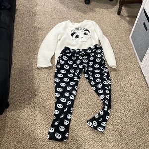 Panda pajama set (Medium)
